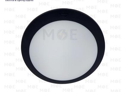 Fumagalli Round Bulkhead Lamp Ceiling Surface Light WaterProof Umberta Black Opal 2xE27 35cm | 1B3.000.000.AYE28 | غلوب سقف/ بلافونيه مدور اسود مغشى لمبتين