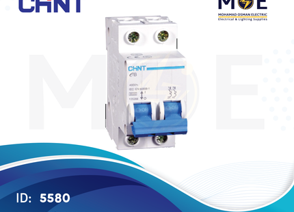 Chint MCB EB G 6kA 2P 6A | TE0015 | دجنتور كهرباء مجوز - قاطع كهربائي