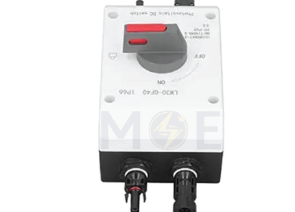 Power+ IP66 Solar DC Disconnector Isolator Switch For Photovoltaic PV 1200V 4P 32A | YPV32 ELR1-FMPV32-ELR1 | مفتاح مطري عازل للوحات الطاقة الشمسية