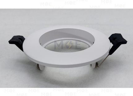 CuperLight Downlight / Spotlight Frame MR16 White Recessed Fix Circular 6cm | 601R | سبوت فارغ مدور مخفي ابيض ثابت