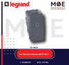 Legrand Vela 1Way Switch Anthracite / Dark Gray / Black  250V 2P 16A 0-1. | 11682740