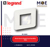 Legrand Mosaic German Standard Cover Plate White 2module | 01175072