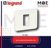 Legrand Vela Cross Edge Plate Classic White 1module | 011680530