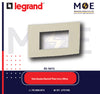 Legrand Vela Quadra Neutral Plate Ivory 3module | 011685800