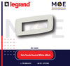 Legrand Vela Tonda Neutral Cover Plate White 6module | 011685603