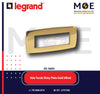 Legrand Vela Tonda Shiny Plate Gold 6module | 011685837