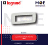 Legrand Vela Tonda Metallic Plate White 6module | 011685829