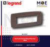 Legrand Vela Tonda Technical Wood Plate Teak 6module | 011685623