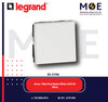 Legrand Arteor 1Way Push Button White 250V 6A 2Module | 11572030