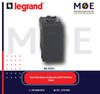 Legrand Vela Push Button Anthracite 250V 10A 1Pno 1Module | 11683079