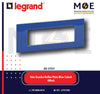 Legrand Vela Quadra Reflex Plate Blue Cobalt 6module | 011685658