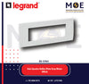 Legrand Vela Quadra Reflex Plate Gray Water 6module | 011685723