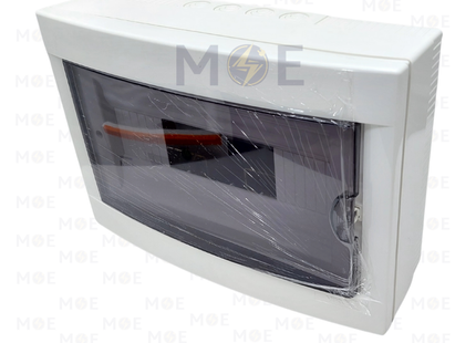 Viko IP40 Surface Mount Distribution Board Smoked Door 310x210x101mm 1Rx12module 12module | 90912112 veko12ds | تابلو بلاستيك ظاهر غطا مفيم