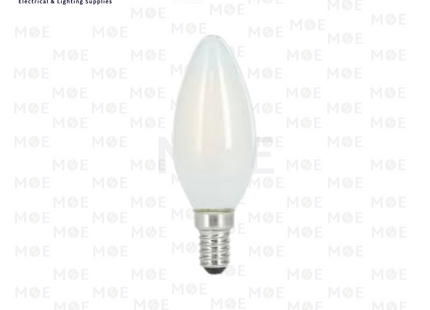 Thomson LED Lamp Frosted Filament Candle WarmWhite E14 4W | THOM31749 | لمبة ليد برم سن رفيع فيلامنت شمعة مغشى ورم وايت