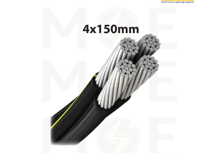 Med KMC ABC Aluminum Cable ( Torsadé ) | EAXT 4x150mm | كابل المنيوم تورسدي