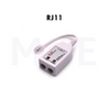 ADSL Telephone Transformer Splitter 1 Male to 2 Female Output | APN005