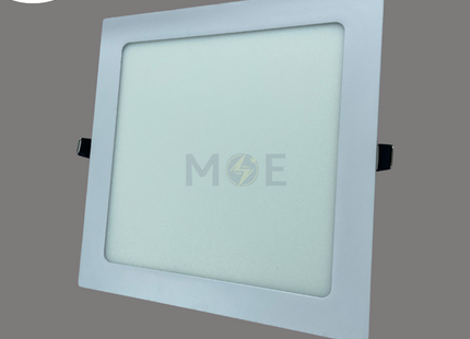 Class Lighting LED Downlight/ Panel Light White Ceiling Flush Mounted Square Daylight 22cm 18W | CLSP-SQ-18W | سبوت ليد مربع مخفي ابيض دايلايت
