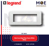 Legrand Vela Cross Edge Plate Classic White 6module | 011680549