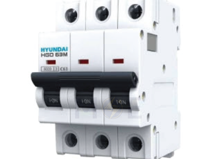 Hyundai MCB HGD63E 3KA 3P 10A | دجنتور كهرباء ثلاثة فاز