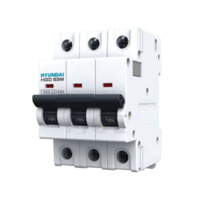 Hyundai MCB HGD63E 3KA 3P 32A | دجنتور كهرباء ثلاثة فاز