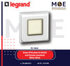 Legrand Arteor IP44 Cover plate for British and German standards White 2module | 011575190