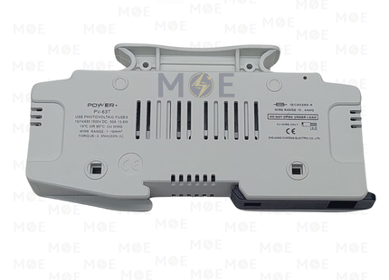 Power+ Din Fuse Holder 14x85mm 80A 1500VDC 1P 1module | YCFPV-63T (10/14x85) RT18-125PV | دجنتور بيت فيوز مفرد - حامل فيوز على سكة دين - قاعدة فيوز