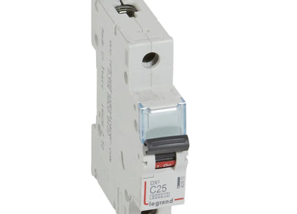 Legrand MCB With Label 1P C 25A 6kA | 1103388