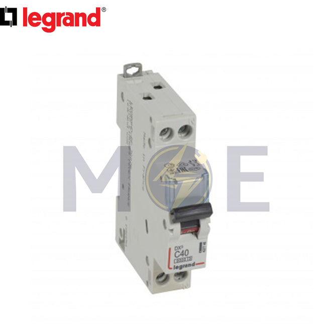 Legrand MCB 1P C 40A 6kA | 11604809 | دجنتور كهرباء مفرد - قاطع كهربائي