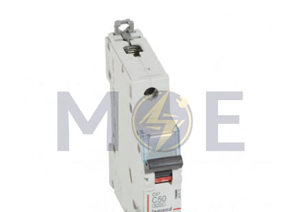 Legrand MCB 1P C 50A 6kA | 11604810 | دجنتور كهرباء مفرد - قاطع كهربائي