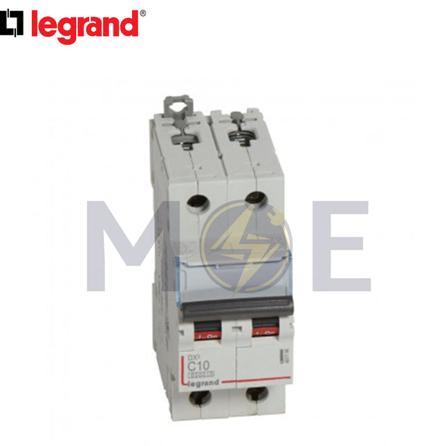 Legrand MCB 2P C 10A 6kA | 11604818