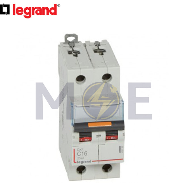 Legrand MCB 2P C 16A 6kA | 11604820