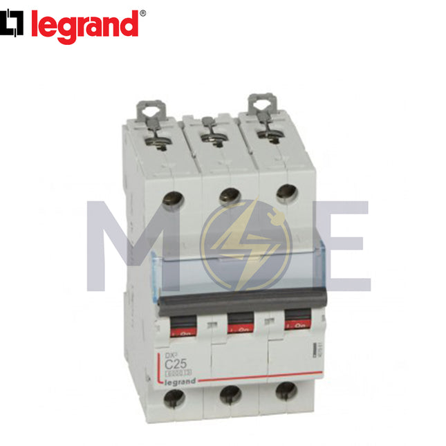 Legrand MCB 3P C 25A 6kA | 11604837 | دجنتور كهرباء ثلاثة فاز