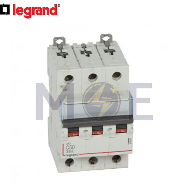 Legrand MCB 3P C 50A 6kA | 11604840 | دجنتور كهرباء ثلاثة فاز
