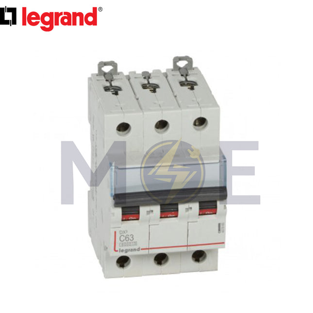 Legrand MCB 3P C 63A 6kA | 11407865 | دجنتور كهرباء ثلاثة فاز
