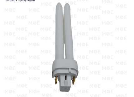 General Electric Biax D/E Economic CFL Pin Lamp WarmWhite 830 2U 4Pin G24-q 26W | لمبة شك توفير ورم وايت