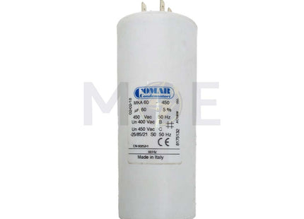 بوبين موتور COMAR Motor Running Capacitor 60UF 450V  MKA 60-450  بوبين موتور
