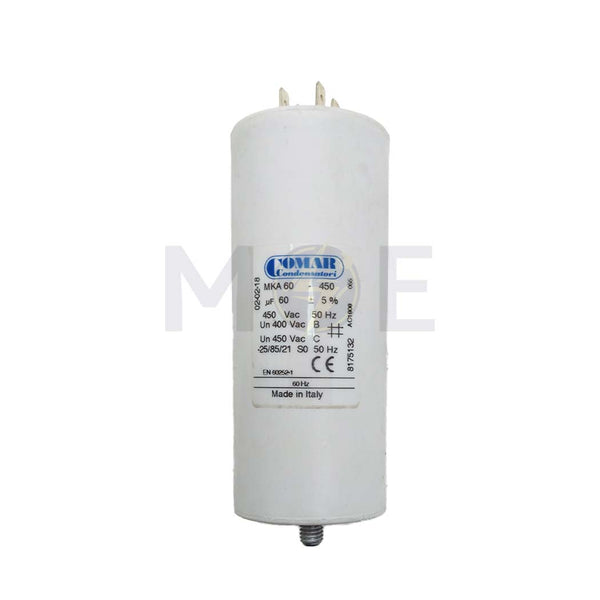 بوبين موتور COMAR Motor Running Capacitor 60UF 450V  MKA 60-450  بوبين موتور