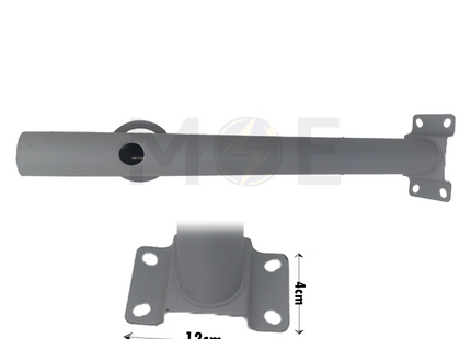 Handle For Street Light + Solar Panel Metal Gray 60x600mm