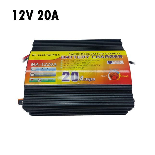 HE Three Phase Intelligent Battery Charger 12V 20A | MA-1220A