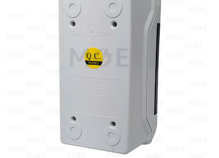 System IP66 Surface Mount Distribution Board Smoked Door 150x53x110mm 1Rx4module 4module | DBN-SH4PN | تابلو بلاستيك ظاهر غطا مفيم مطري