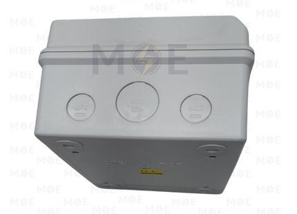 System IP66 Surface Mount Distribution Board Smoked Door 150x110x110mm 1Rx6module 6module | DBN-SH6PN | تابلو بلاستيك ظاهر غطا مفيم مطري