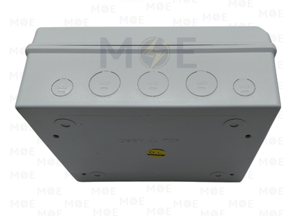 System IP66 Surface Mount Distribution Board Smoked Door 150x180x110mm 1Rx12module 12module | DBN-SH12PN | تابلو بلاستيك ظاهر غطا مفيم مطري