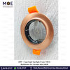 CuperLight Downlight / Spotlight Frame MR16 Red Bronze Recessed Fix Circular 6cm