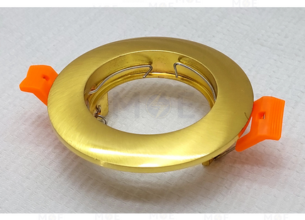 CuperLight Downlight / Spotlight Frame MR16 Gold Matt Recessed Fix Circular 6cm | سبوت فارغ مدور مخفي ذهبي مات ثابت
