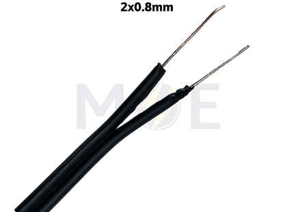 Liban Cables Telephone Drop Wire Outdoor Black | TDP-PTT-2x0.8mm | شريط تلفون خارجي اسود