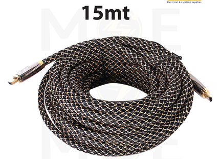 HDMI Cable Gold 15mt | 379206 | وصلة فيديو غولد