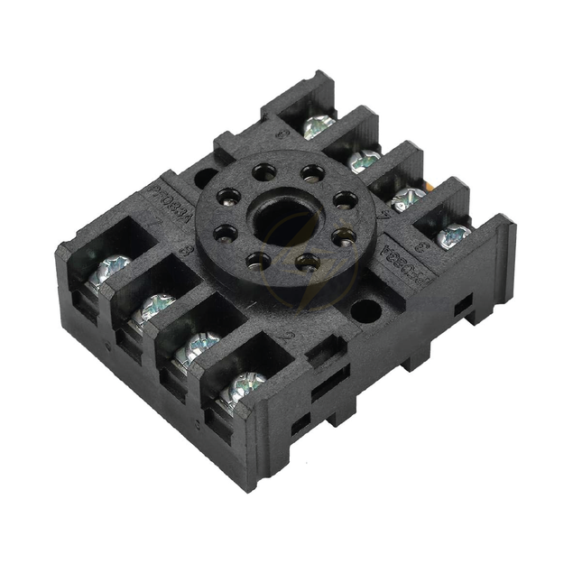 Relay Socket / Base 8Pin PF083A | PF083A | قاعدة ريليه/ تايمر