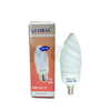 Global Economic CFL Lamp Milky Wavy Candle WarmWhite E14 13W