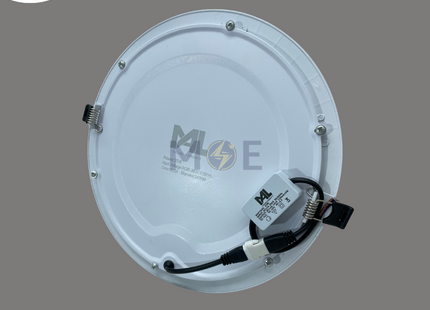 MAL LED Downlight/ Panel Light White Ceiling Flush Mounted Circular Warmwhite 3000K 22cm 25W | سبوت ليد مدور مخفي ابيض ورم وايت