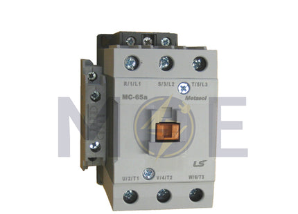 LS MC-65A AC 220V 50/60HZ 4P | MC-65A | كونتكتور ثلاثة فاز مع نتر